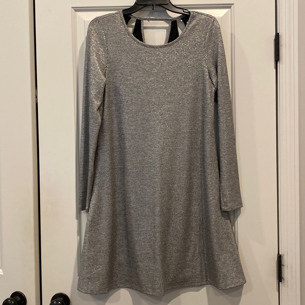 BAR lll Silver a-line winter dress